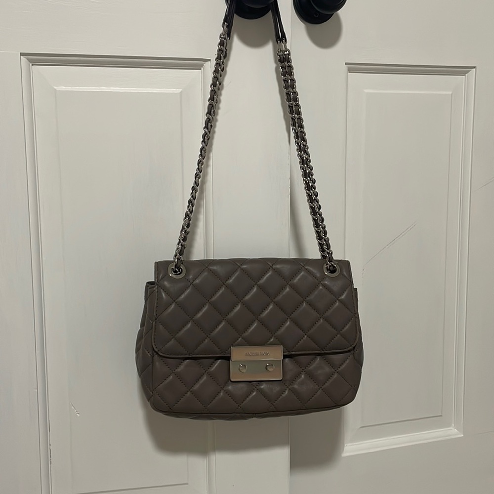 Michael Kors Quilted Shoulder Bag Cinder